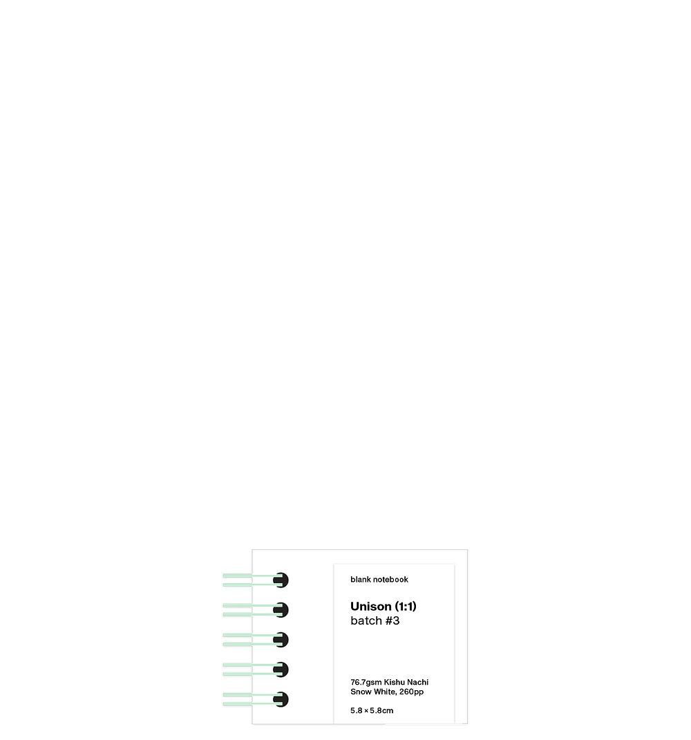 <del>Blank Notebooks (Batch #3)</del>