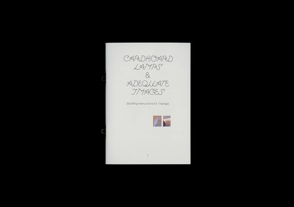 <del>Cardboard Lamps & Adequate Images</del>