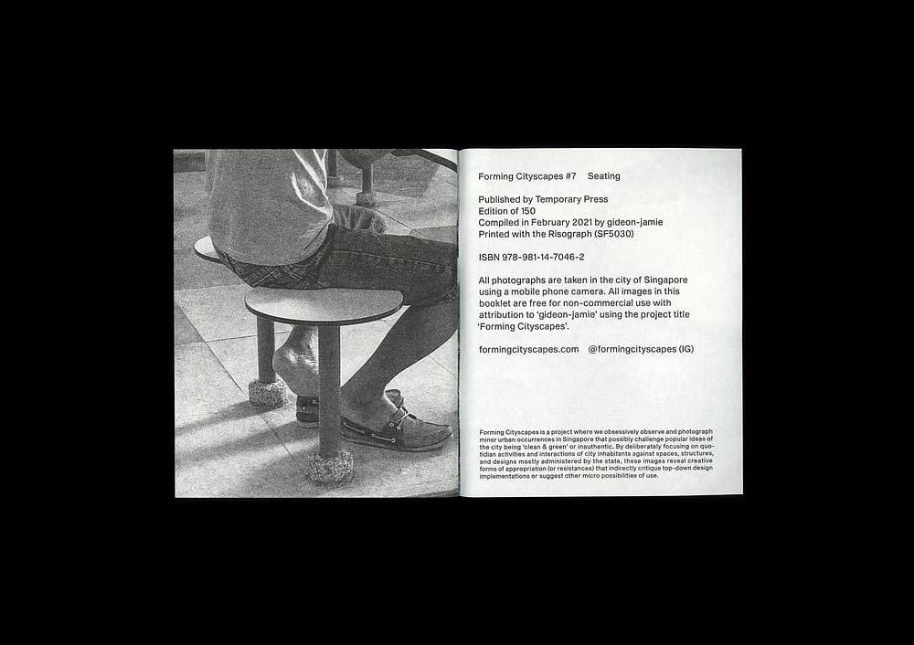 Forming Cityscapes #7: Seating