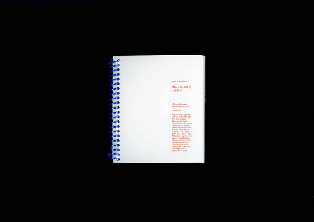 <del>Blank Sketchbooks (Batch #1)</del>