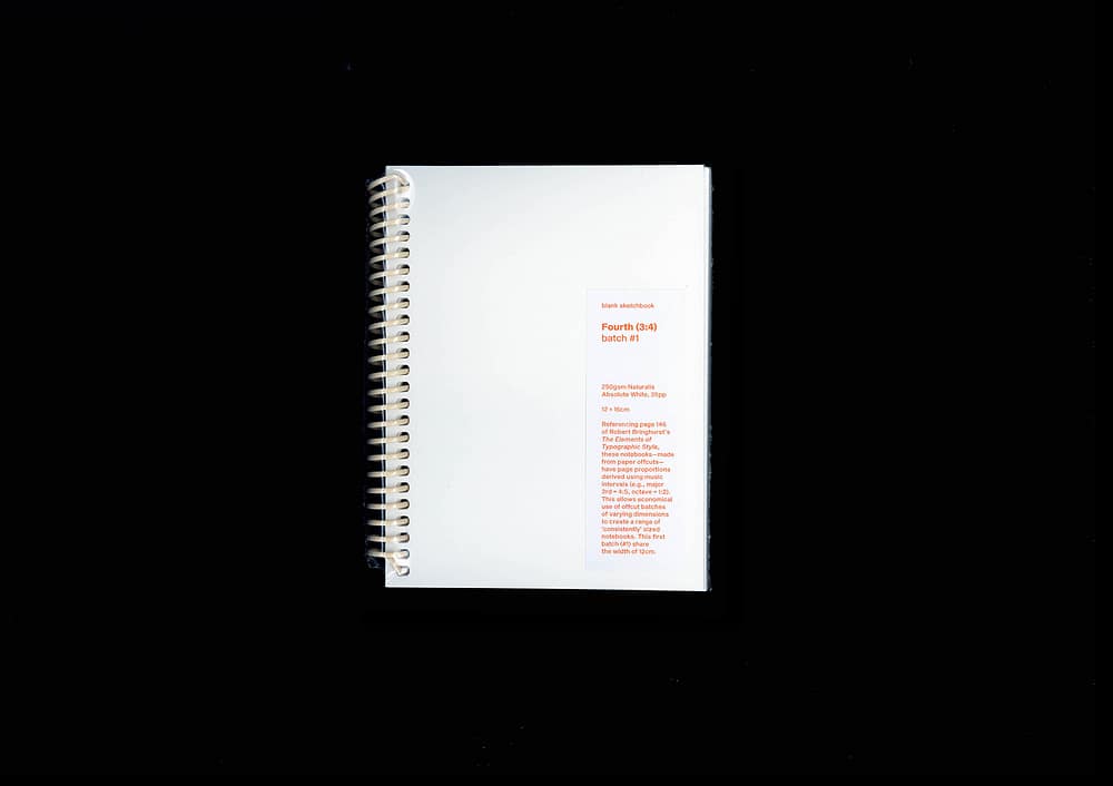 <del>Blank Sketchbooks (Batch #1)</del>