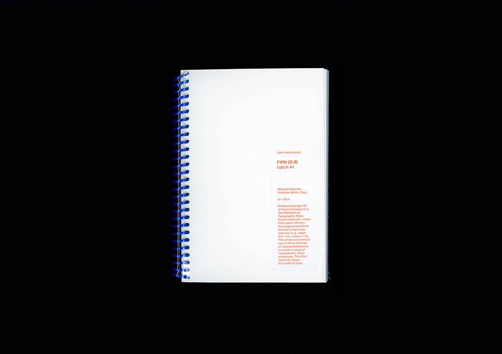 <del>Blank Sketchbooks (Batch #1)</del>