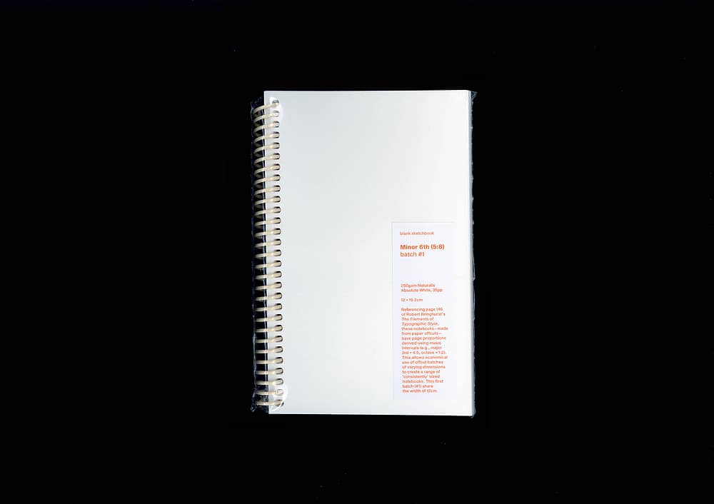 for portfolio img <del>Blank Sketchbooks (Batch #1)</del>