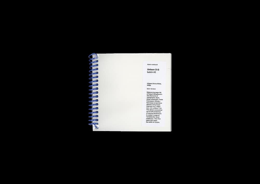 <del>Blank Notebooks (Batch #2)</del>
