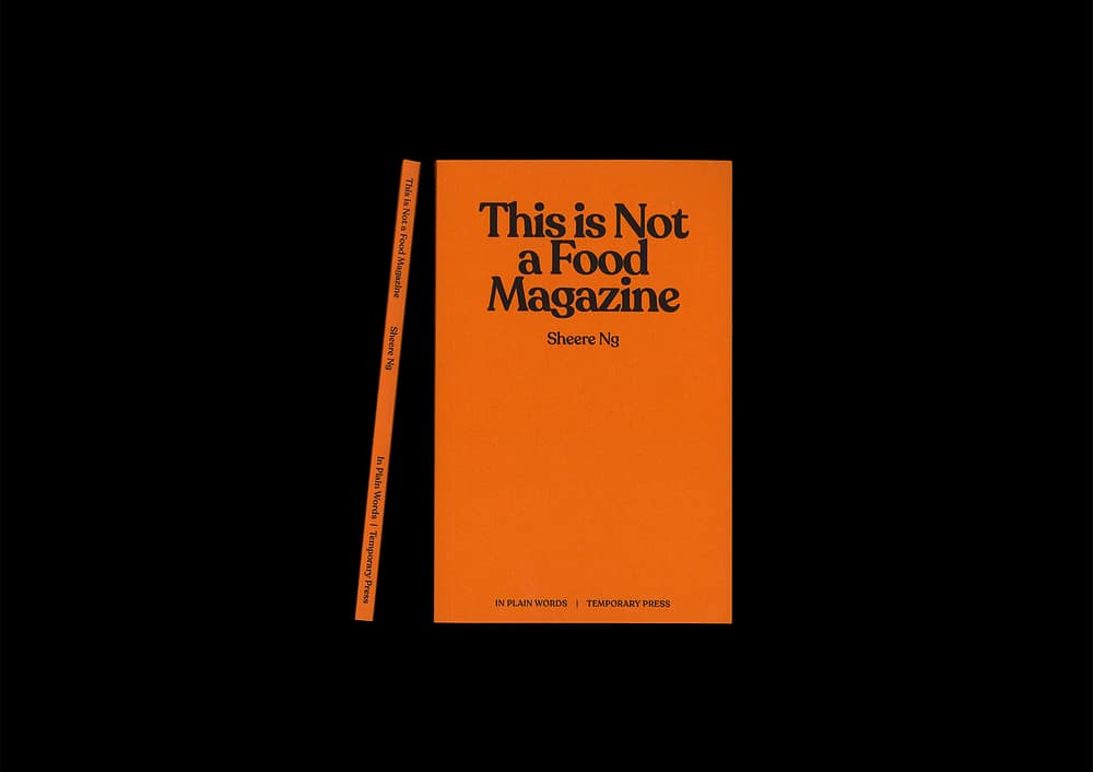 This is Not a Food Magazine (3rd print)