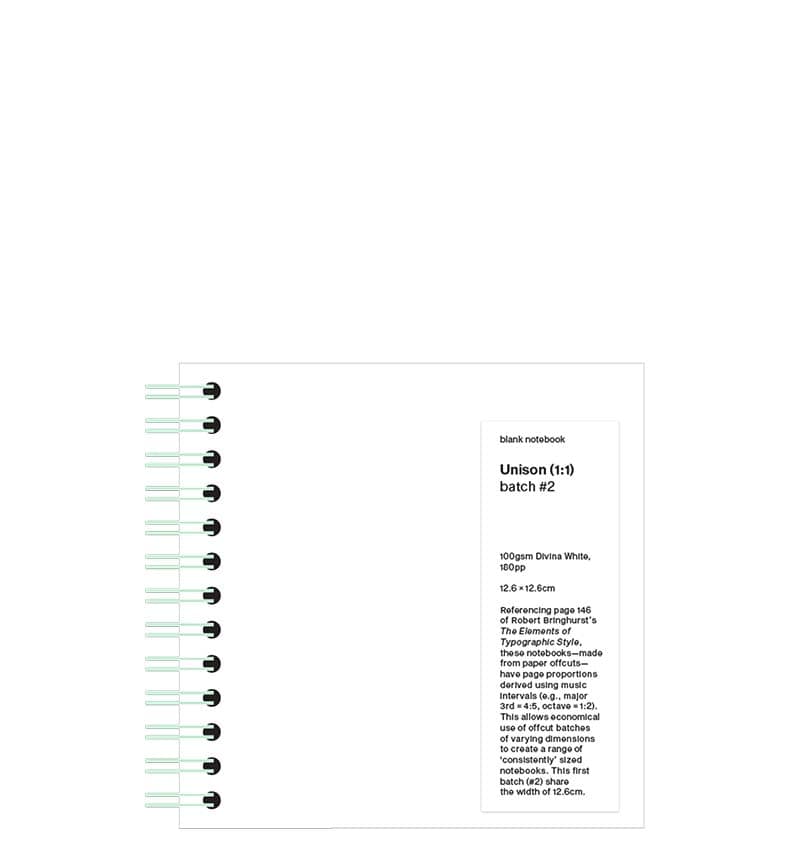 OffcutNotebook-2 Blank Notebooks (Batch #2)